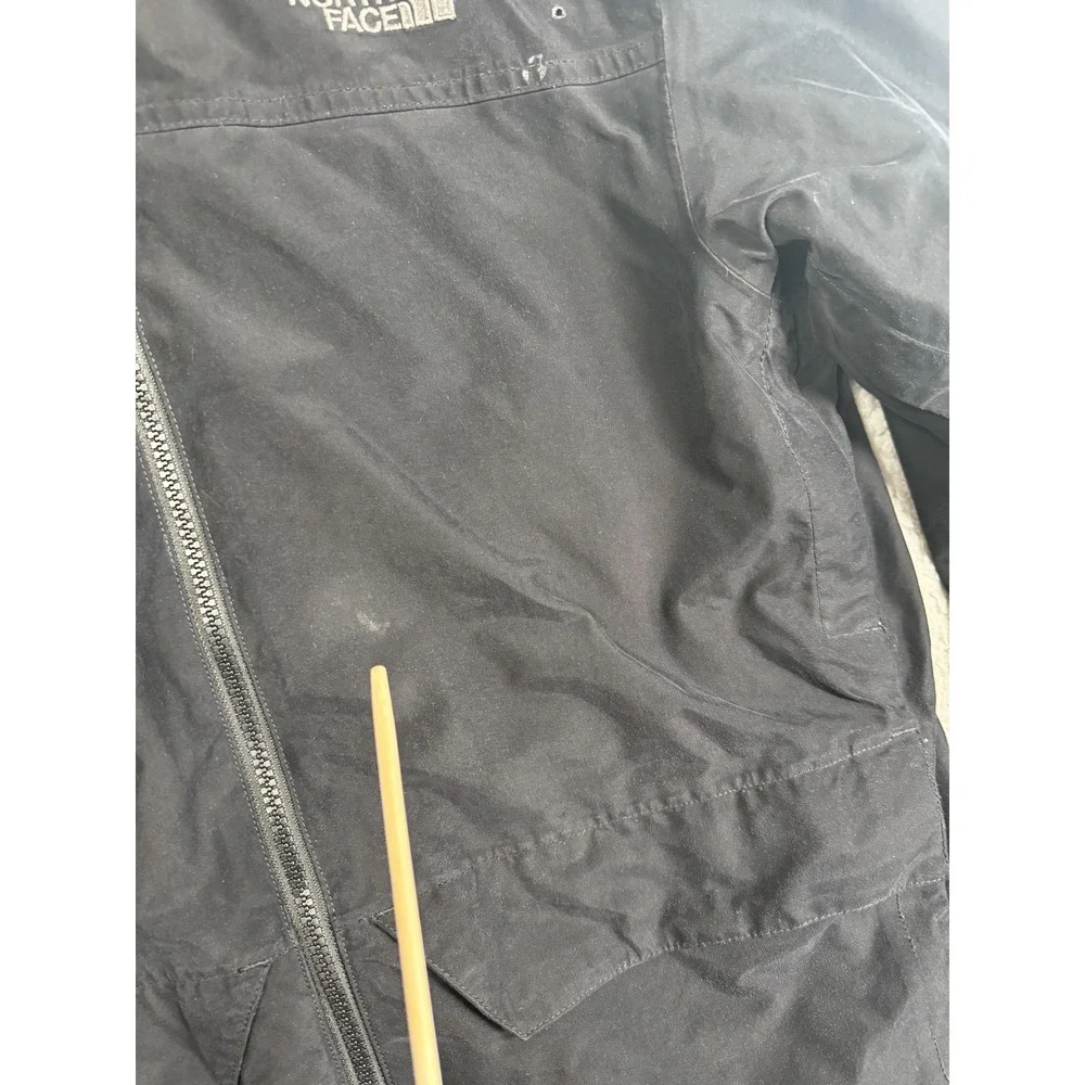 The North Face Jacket Mens‎ Medium Black Hooded Insulated Pit Zips NF0A2TC6